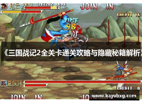 《三国战记2全关卡通关攻略与隐藏秘籍解析》